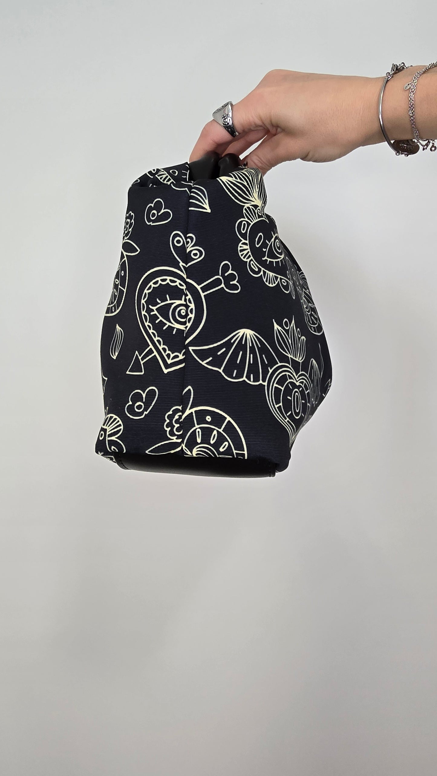 BORSA CLIC CLAC nero / ex voto new