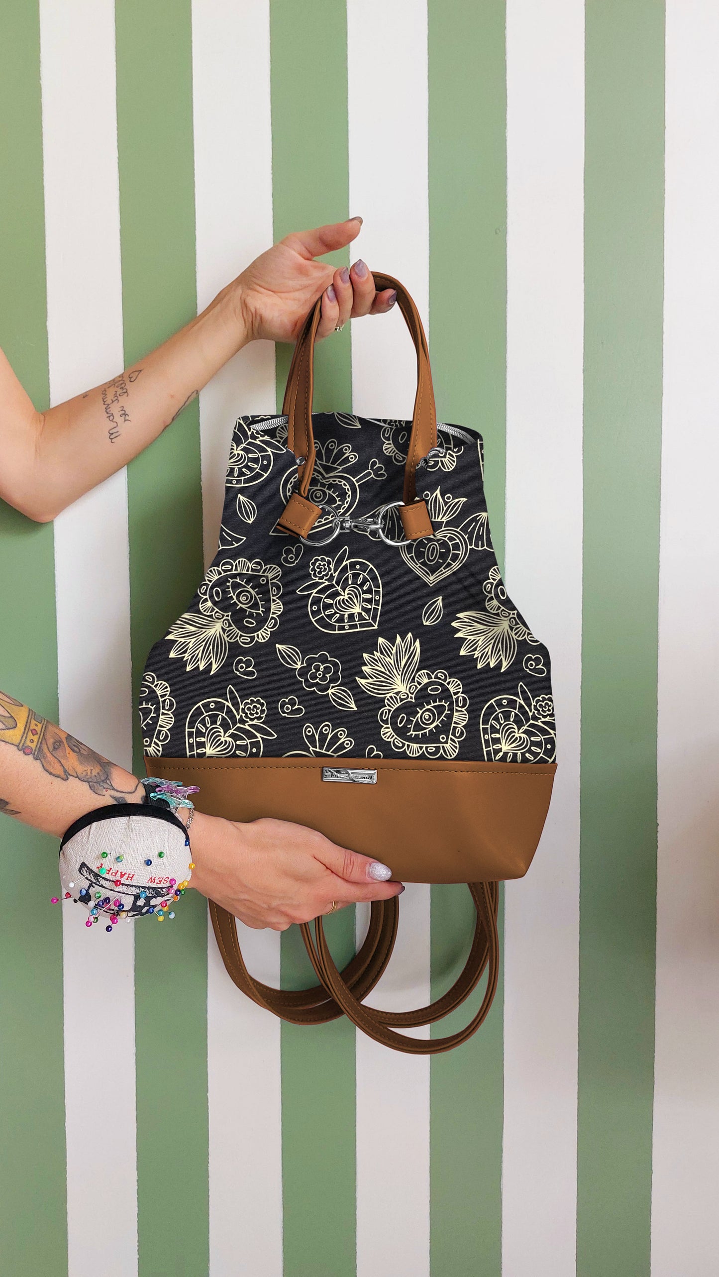 BORSA ZAINO 3 IN 1 cuoio / ex voto new