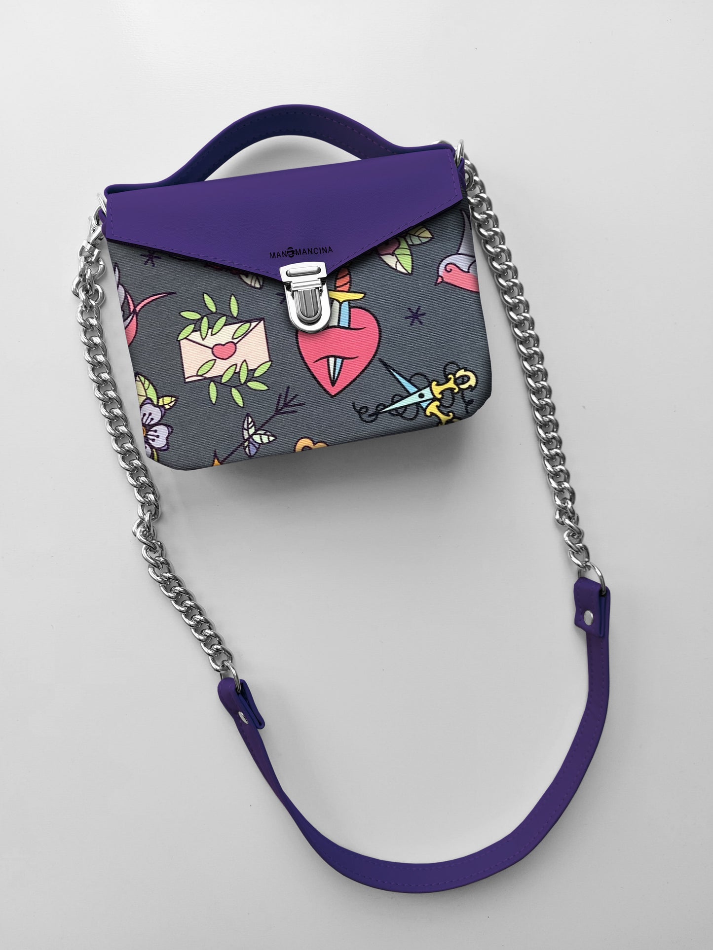BORSETTA viola / love pink