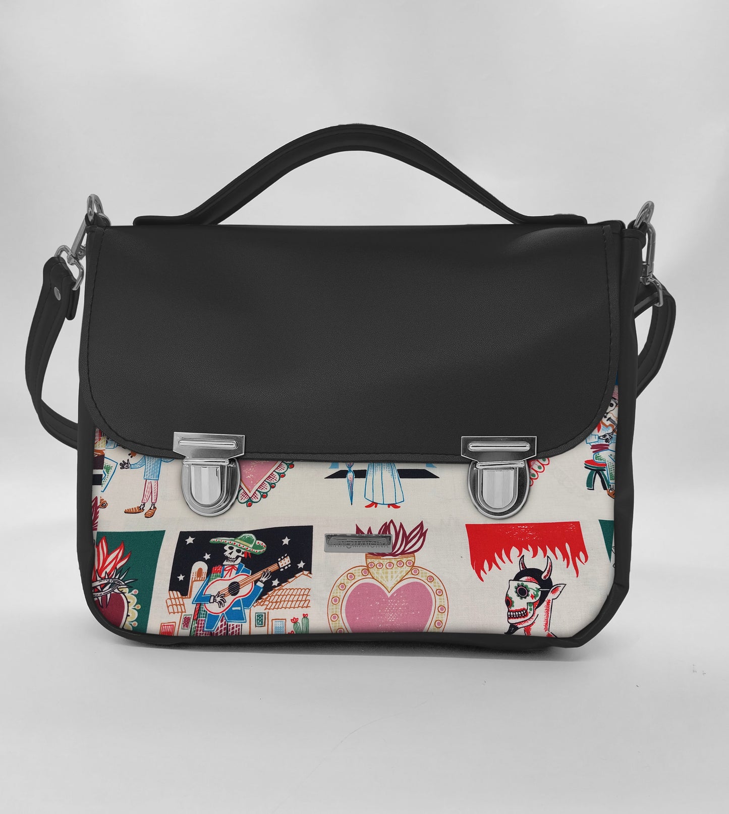 "DOTTY" VEGAN maxi SIMILPELLE ex voto beige