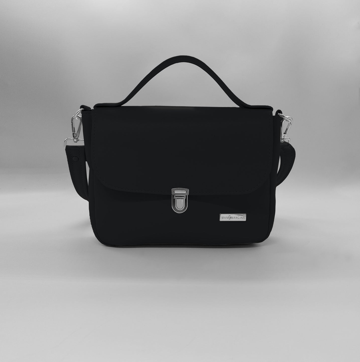 "DOTTY" VEGAN mini SIMILPELLE nero
