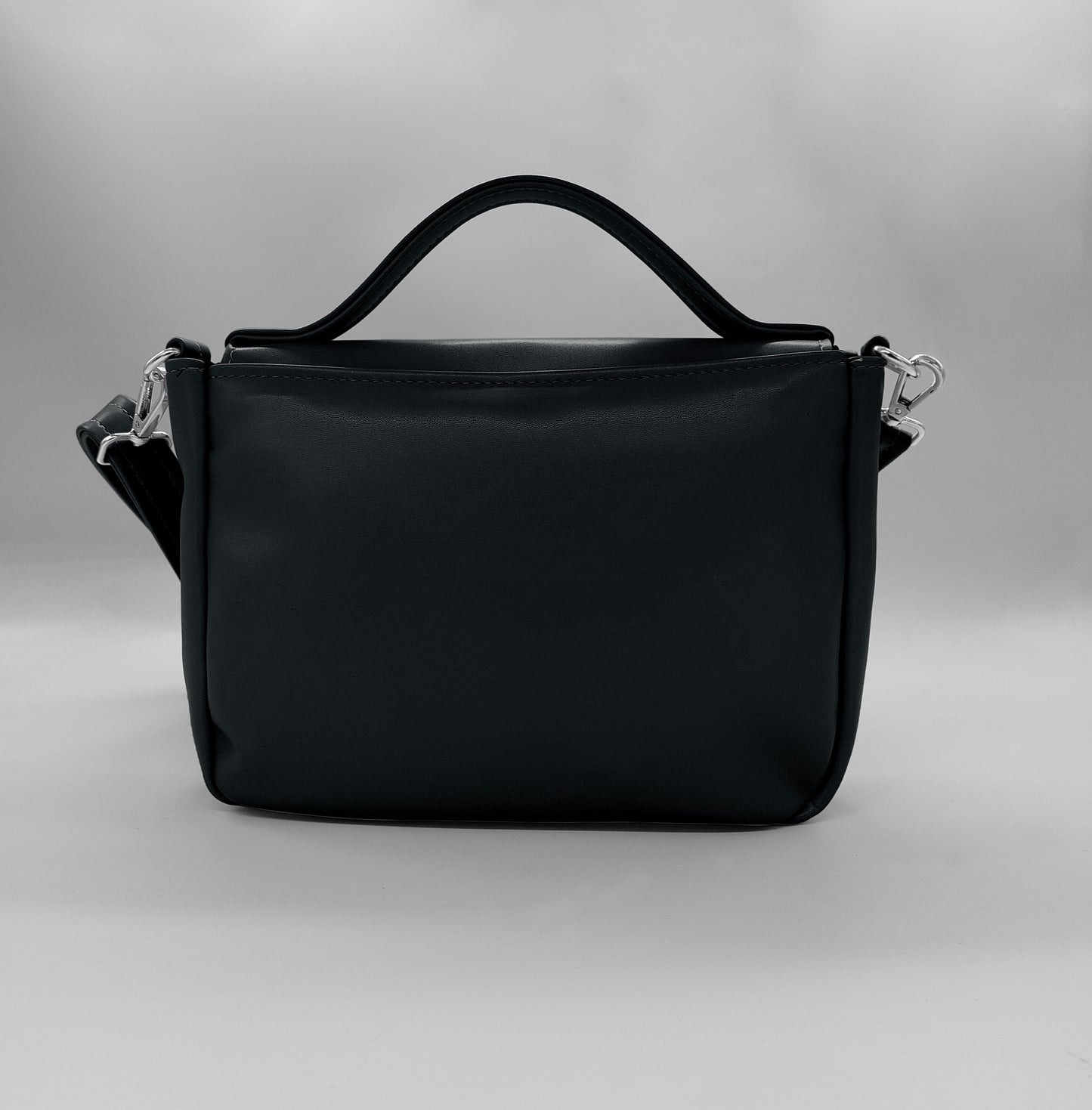 "DOTTY" VEGAN mini SIMILPELLE nero