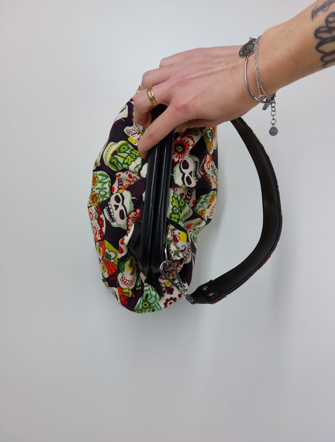 BORSA CLIC CLAC nero/Frida