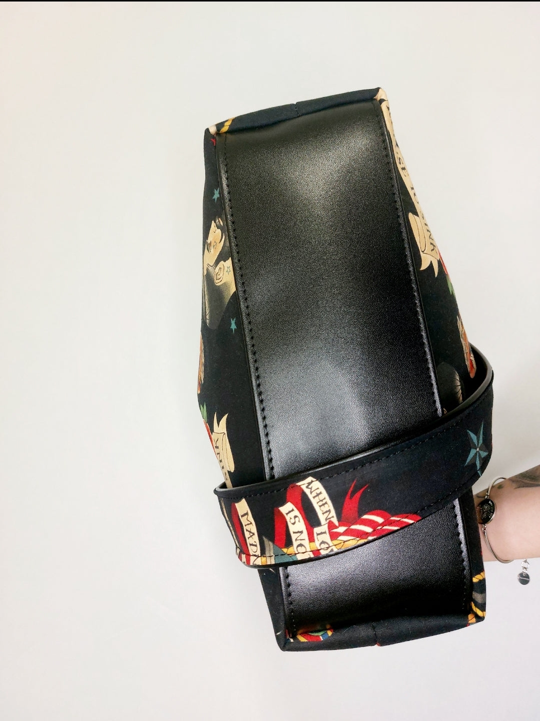 BORSA CLIC CLAC nero / sailor