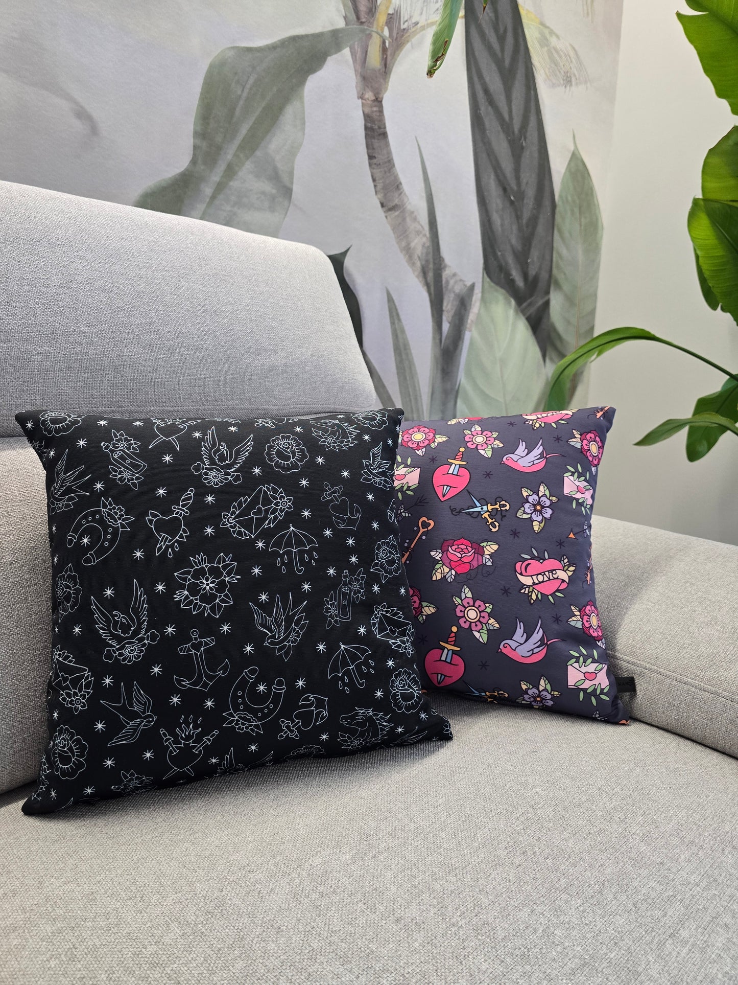 CUSCINO tattoo black