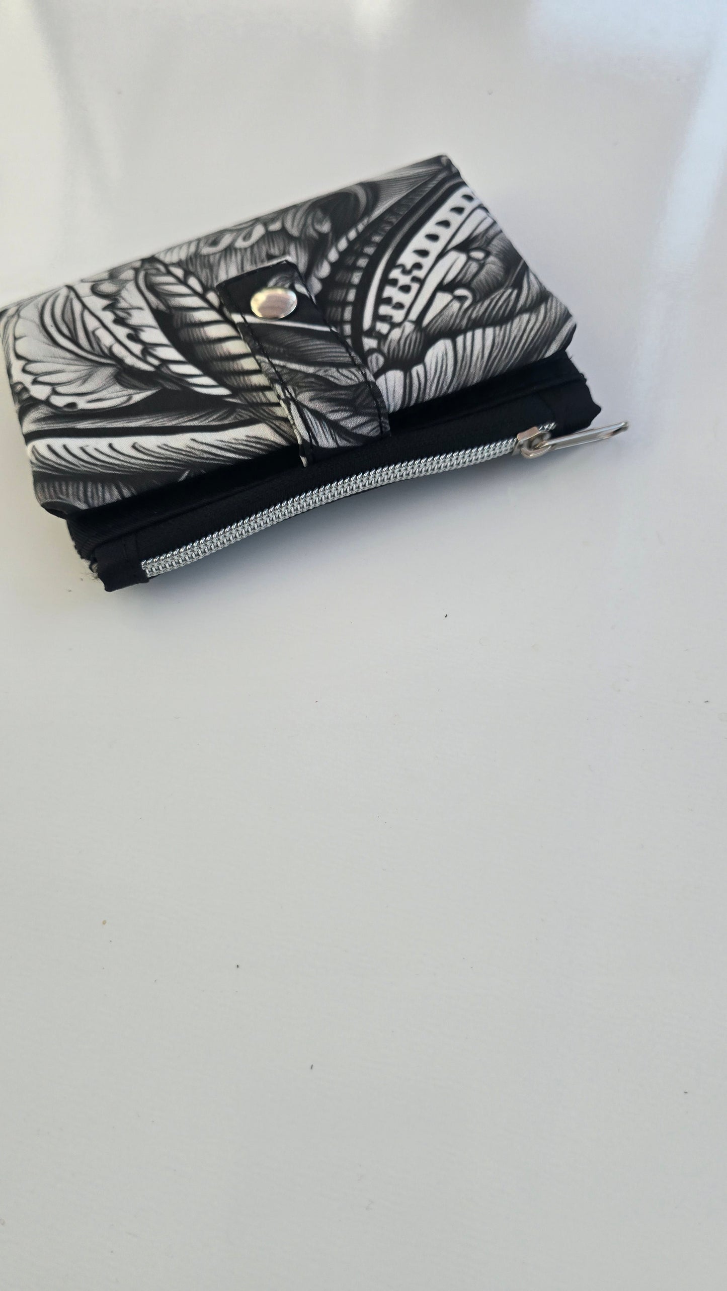 MINI WALLET ~ b&w (pezzo unico)