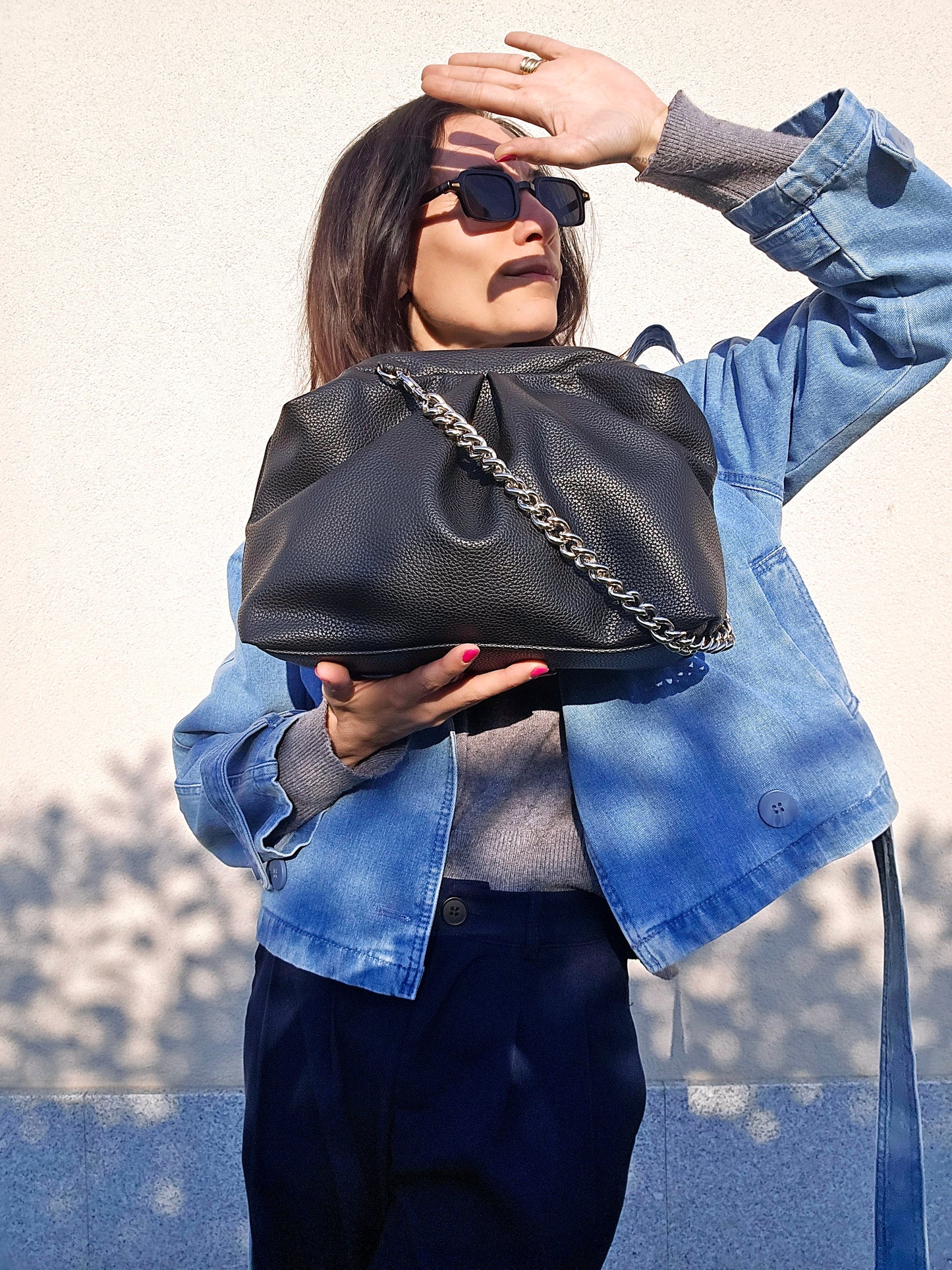 BORSA CLIC CLAC nero