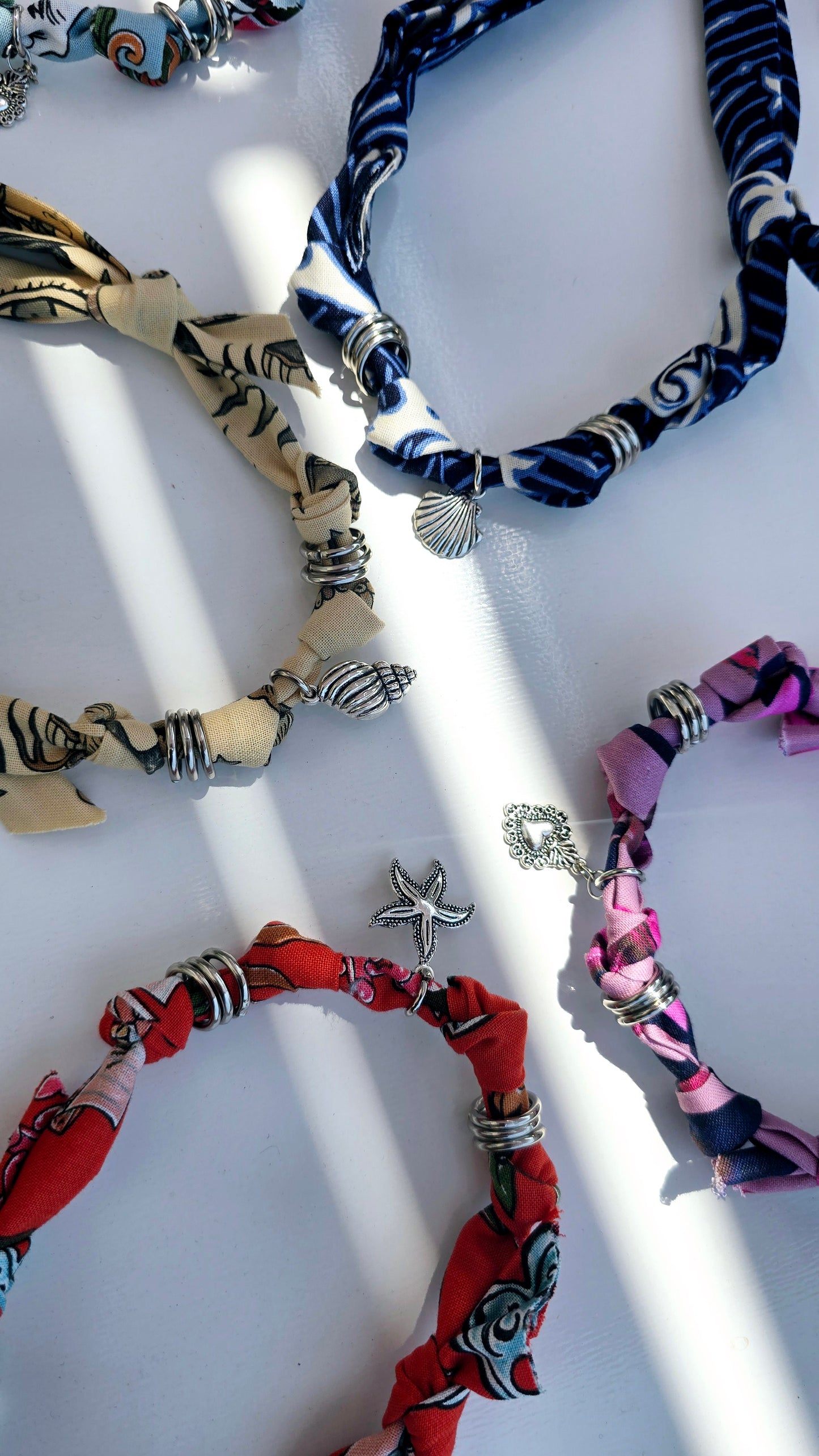 COLLANA ex voto rosso/multicolor