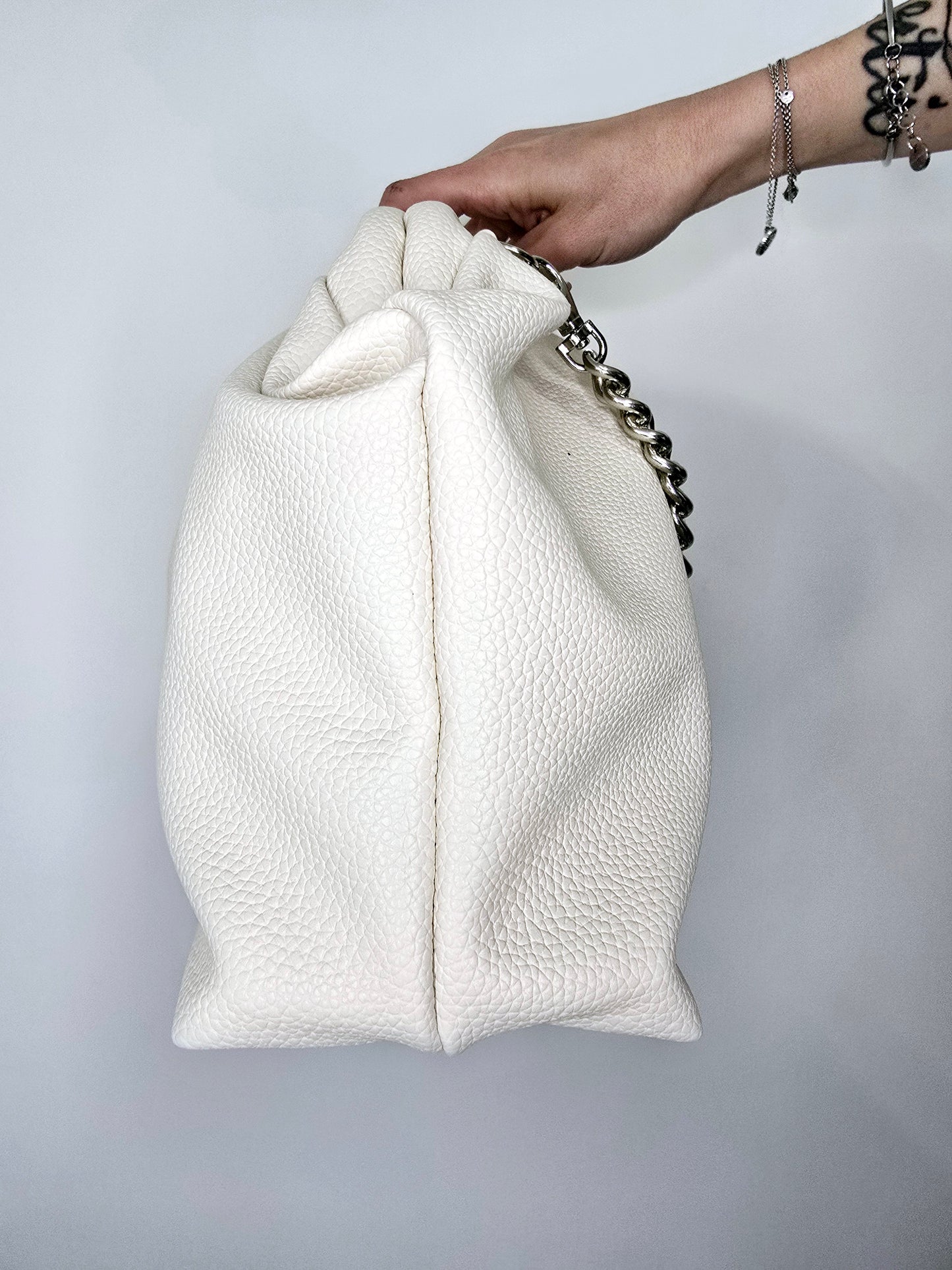 BORSA CLIC CLAC beige