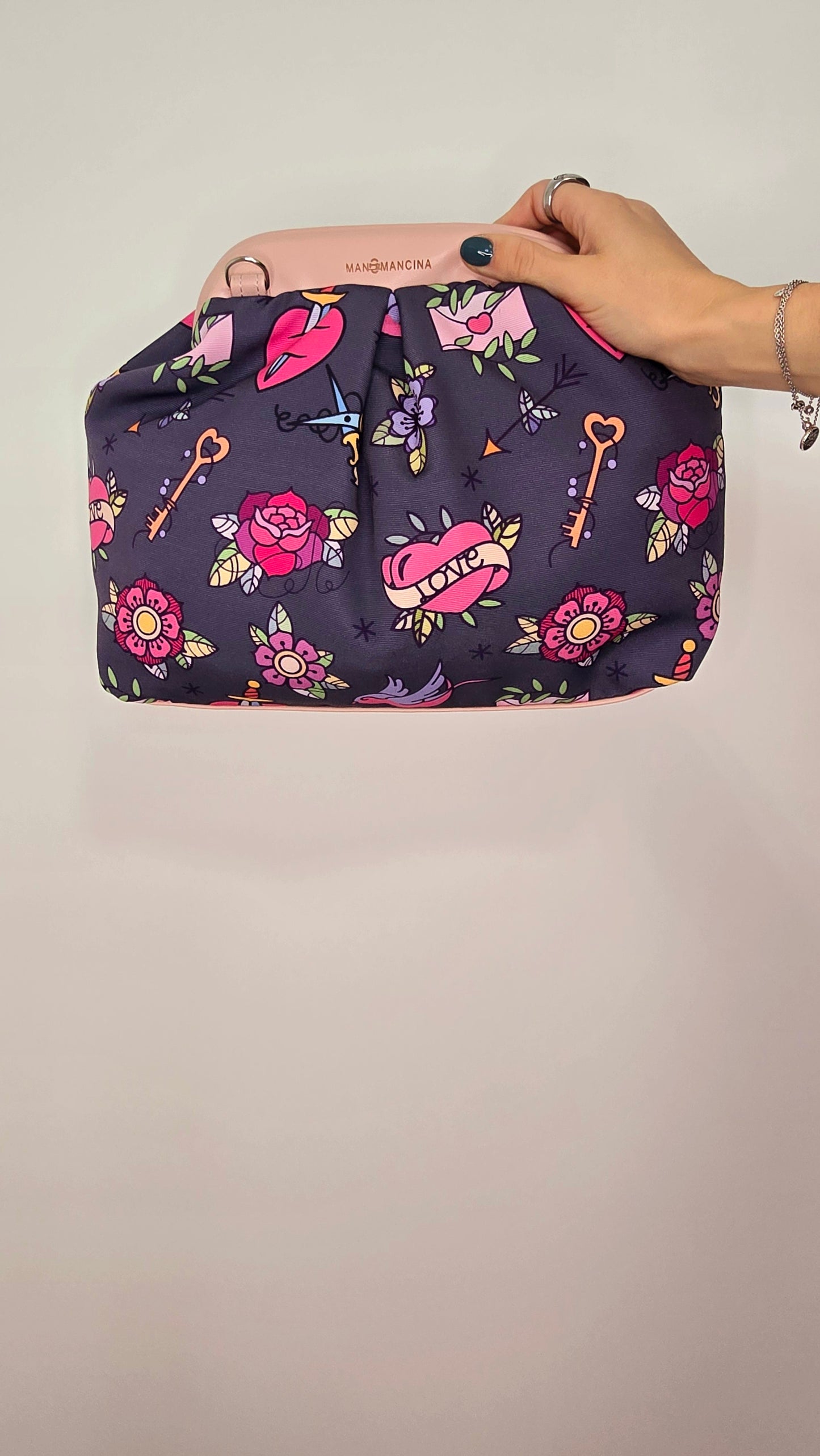 BORSA CLIC CLAC rosa chiaro/ love pink