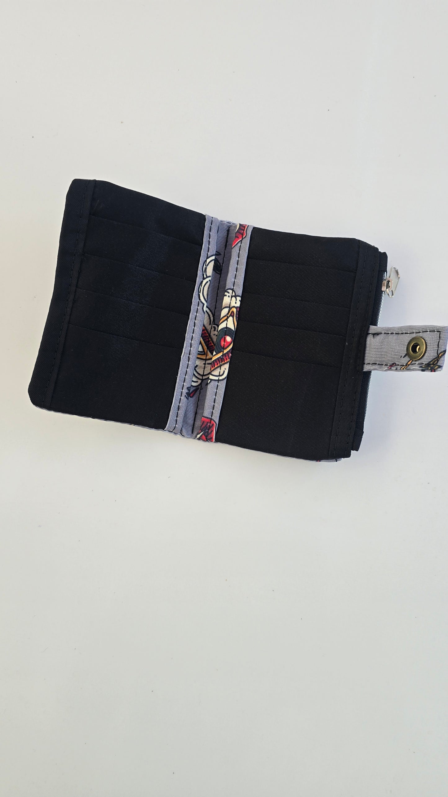 MINI WALLET ~ tattoo grigio