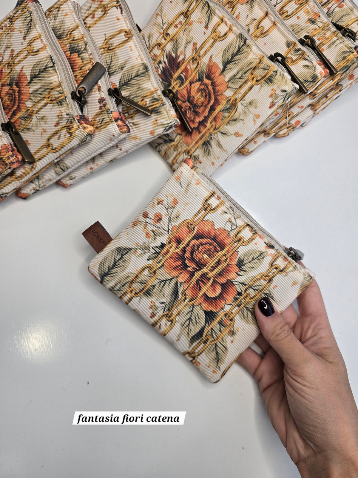 POCHETTE COMPACT | PORTA CARTE E MONETE | tutte le fantasie con fiori