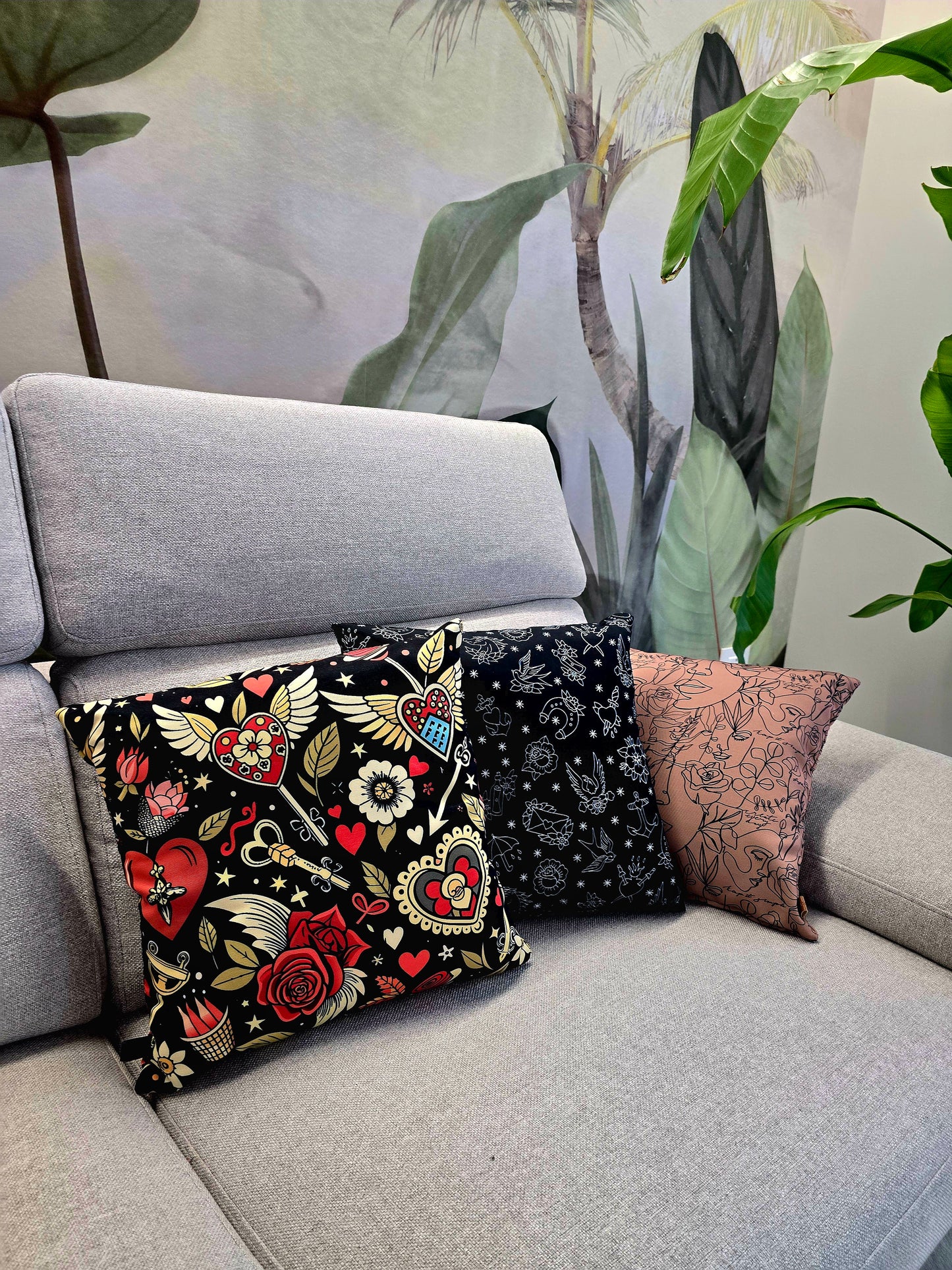 CUSCINO tattoo black