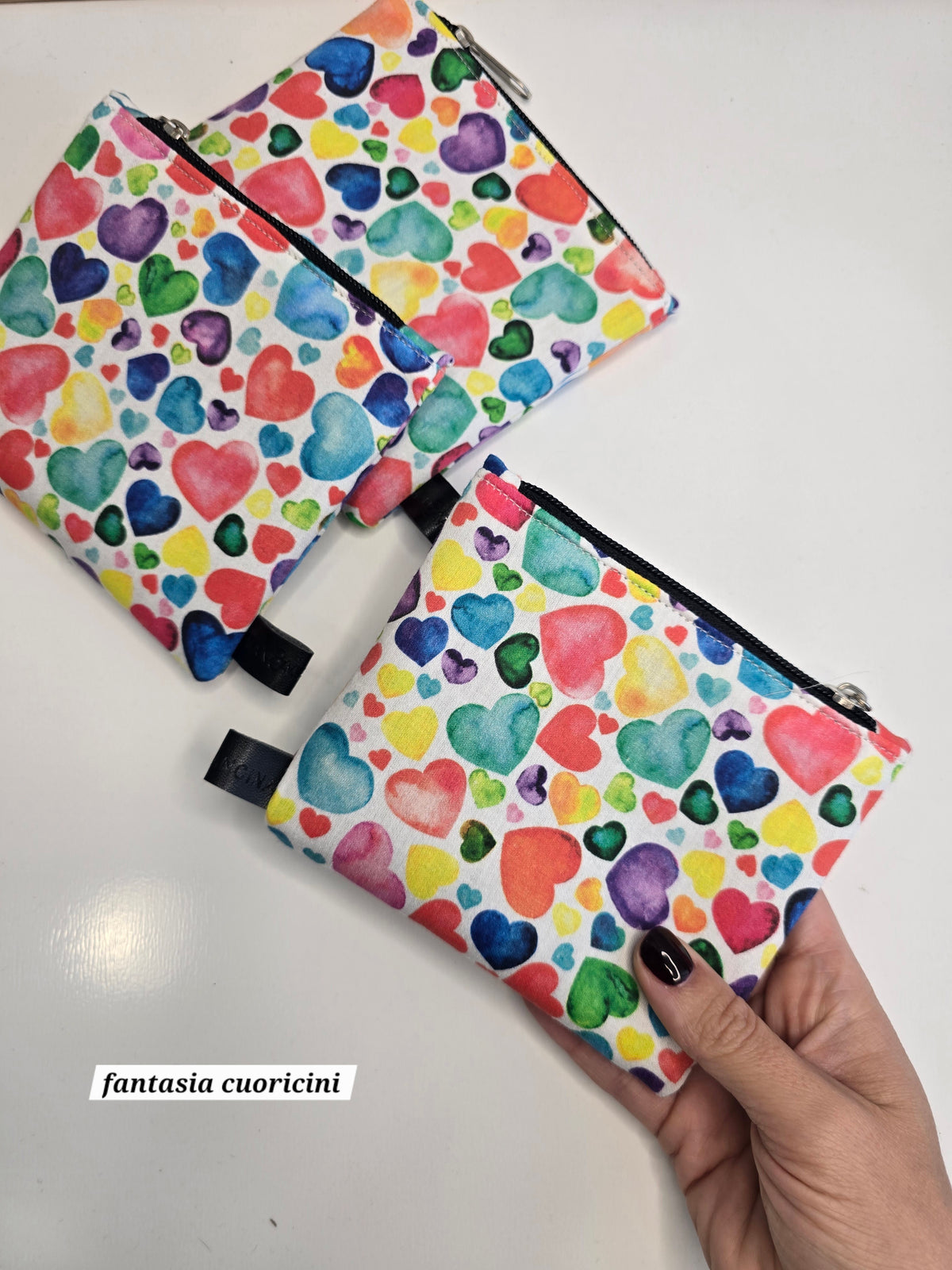 Mini pochette Cuoricini