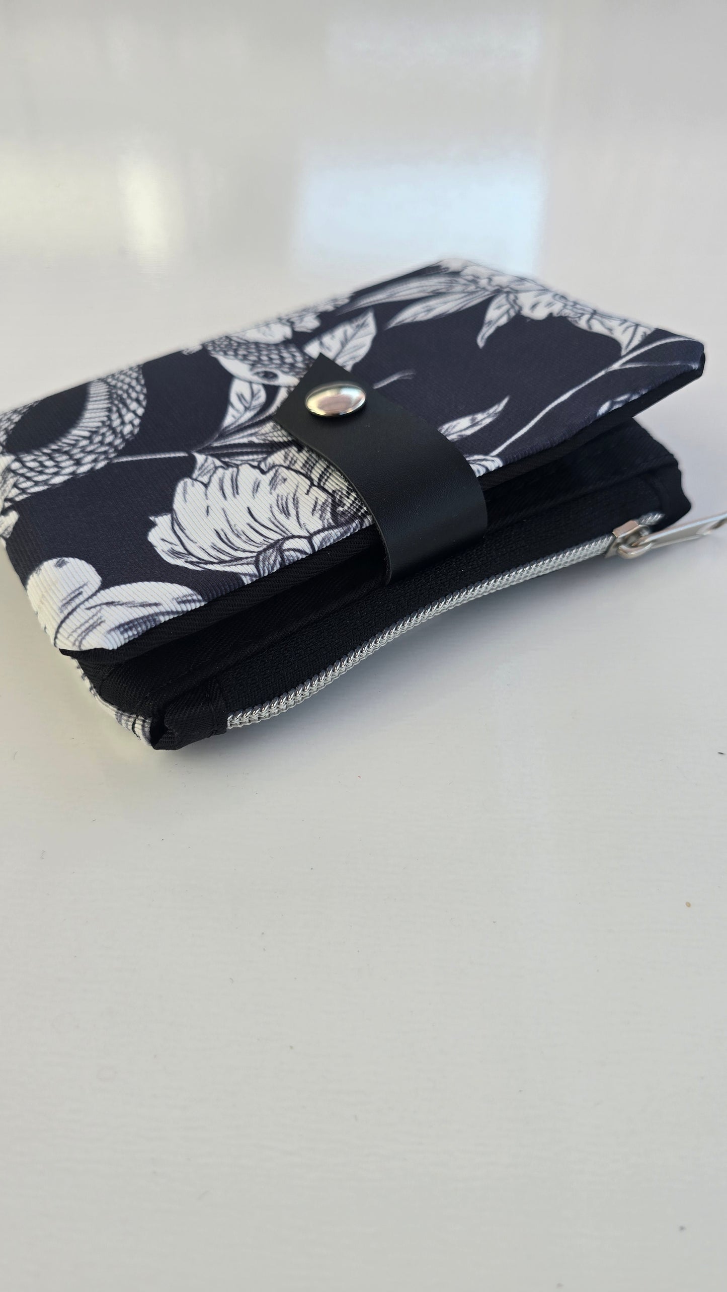 MINI WALLET ~ fiori serpenti