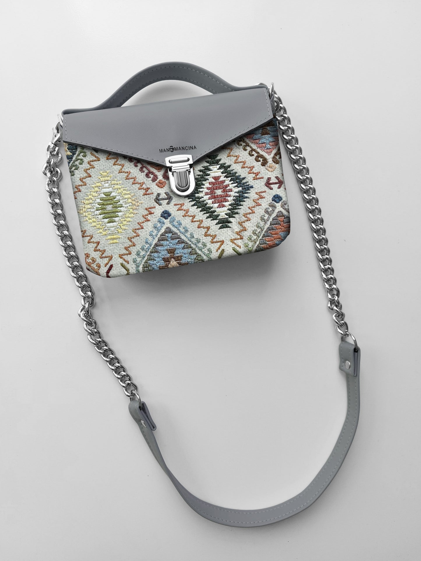 BORSETTA grigio / boho
