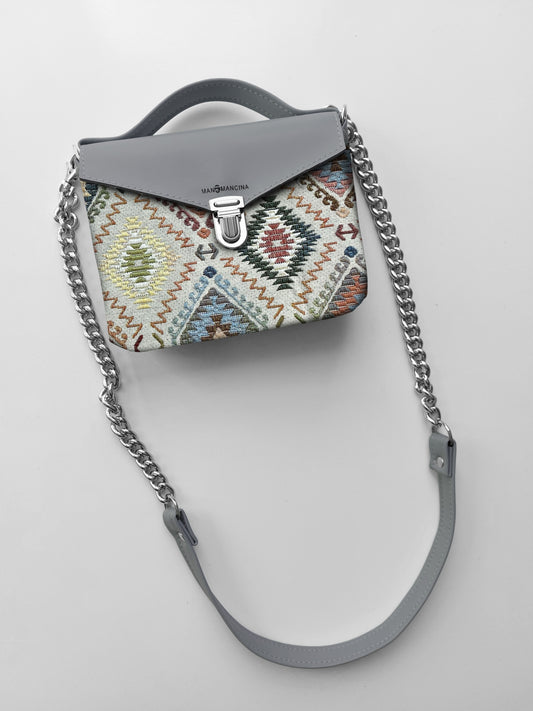 BORSETTA grigio / boho