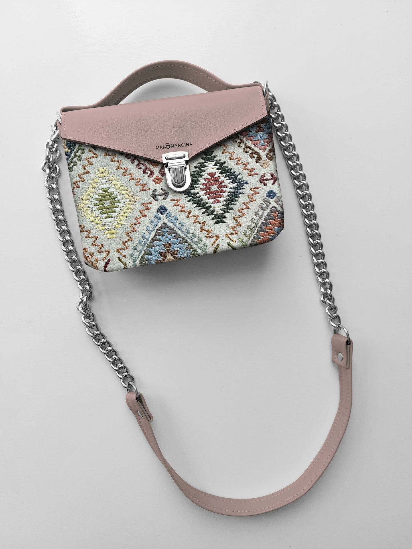 BORSETTA rosa cipria / boho