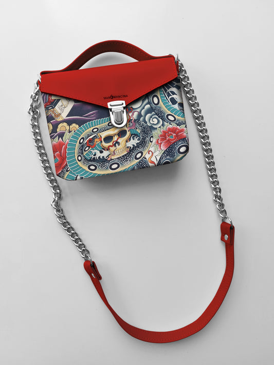 BORSETTA rosso/japan multicolor