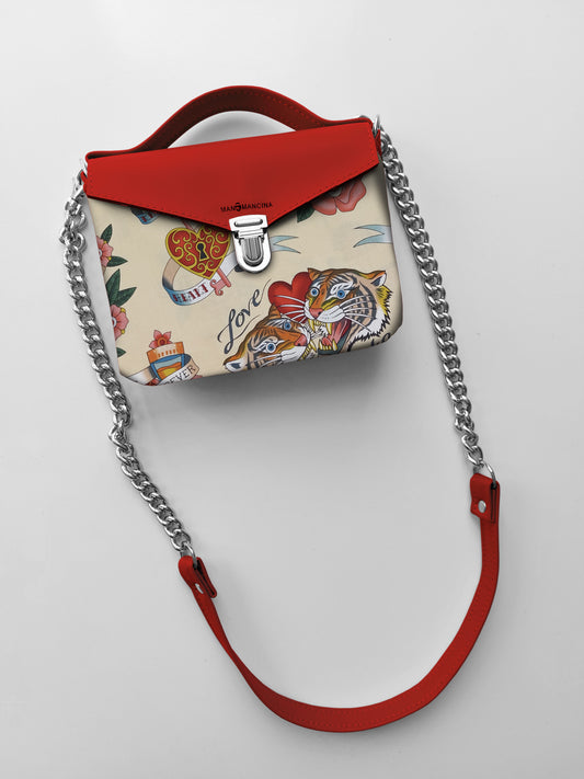 BORSETTA rosso/new love
