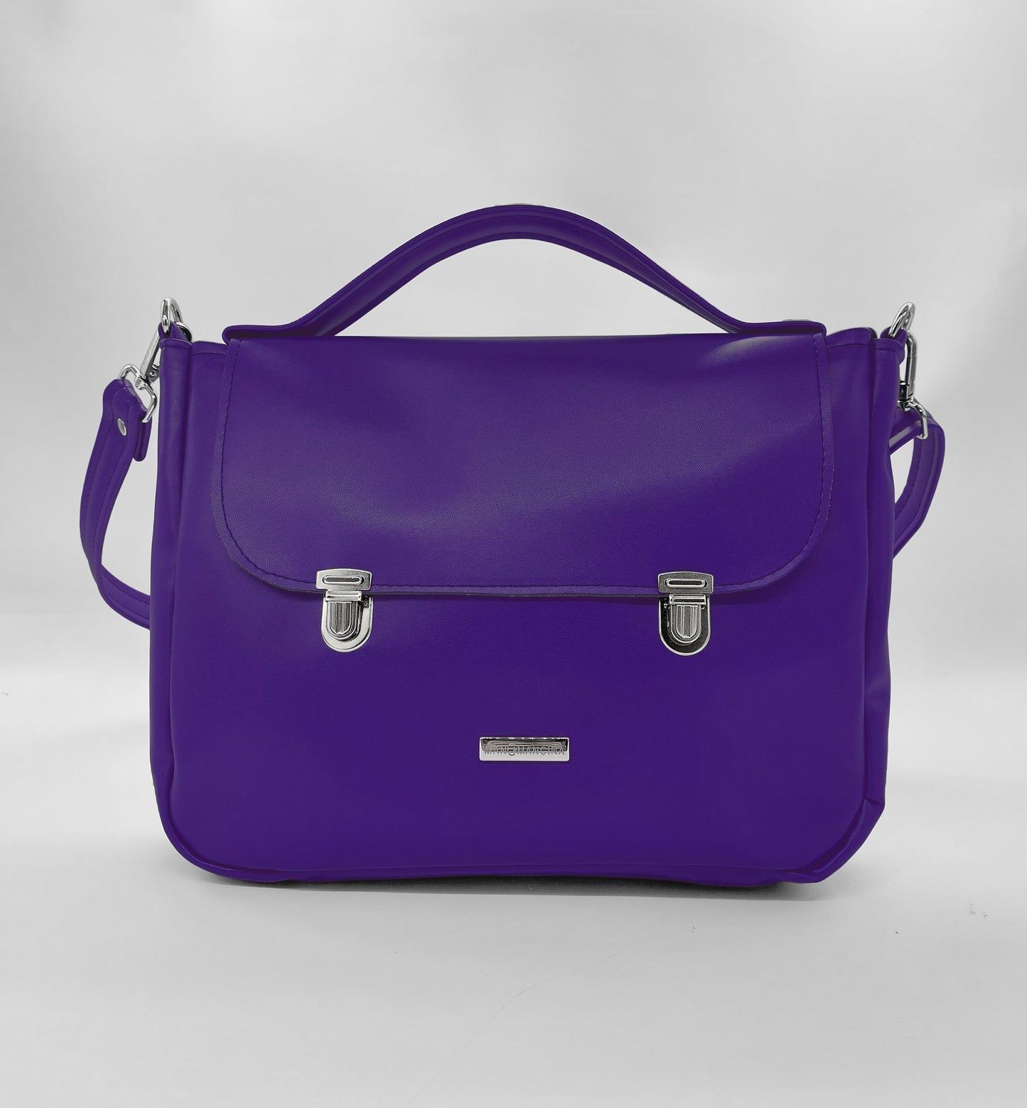 "DOTTY" VEGAN midi SIMILPELLE viola