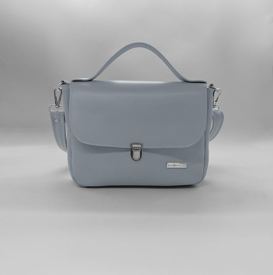 "DOTTY" VEGAN mini SIMILPELLE grigio