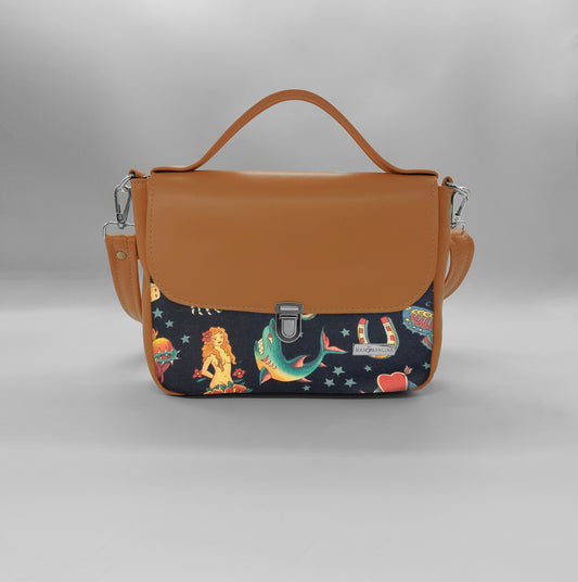 "DOTTY" VEGAN mini SIMILPELLE CUOIO Tattoo One
