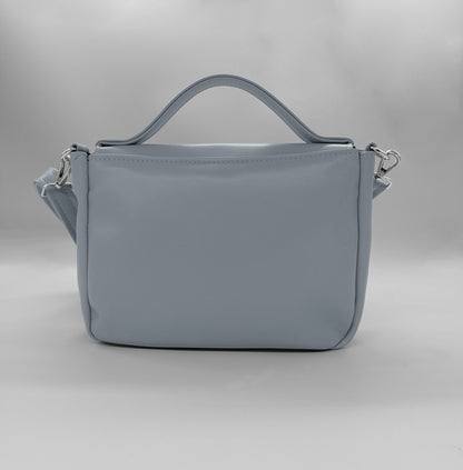 "DOTTY" VEGAN mini SIMILPELLE grigio