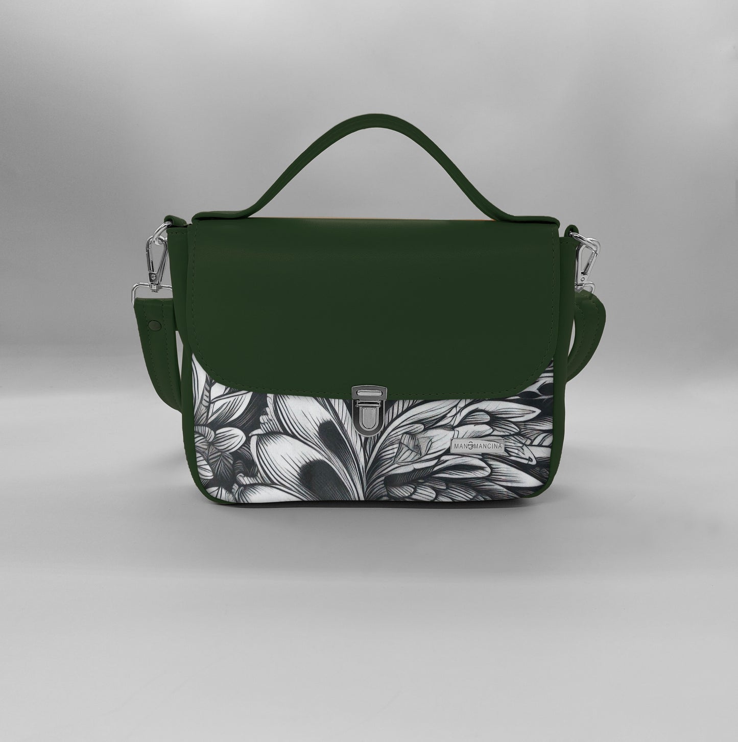 "DOTTY" VEGAN mini SIMILPELLE verde/ TUTTE LE FANTASIE