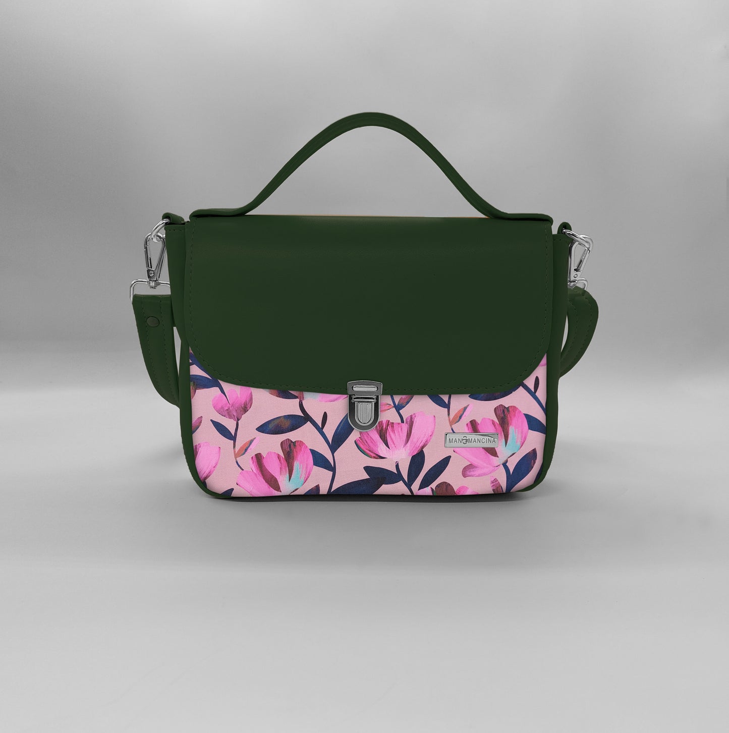 "DOTTY" VEGAN mini SIMILPELLE verde/ TUTTE LE FANTASIE