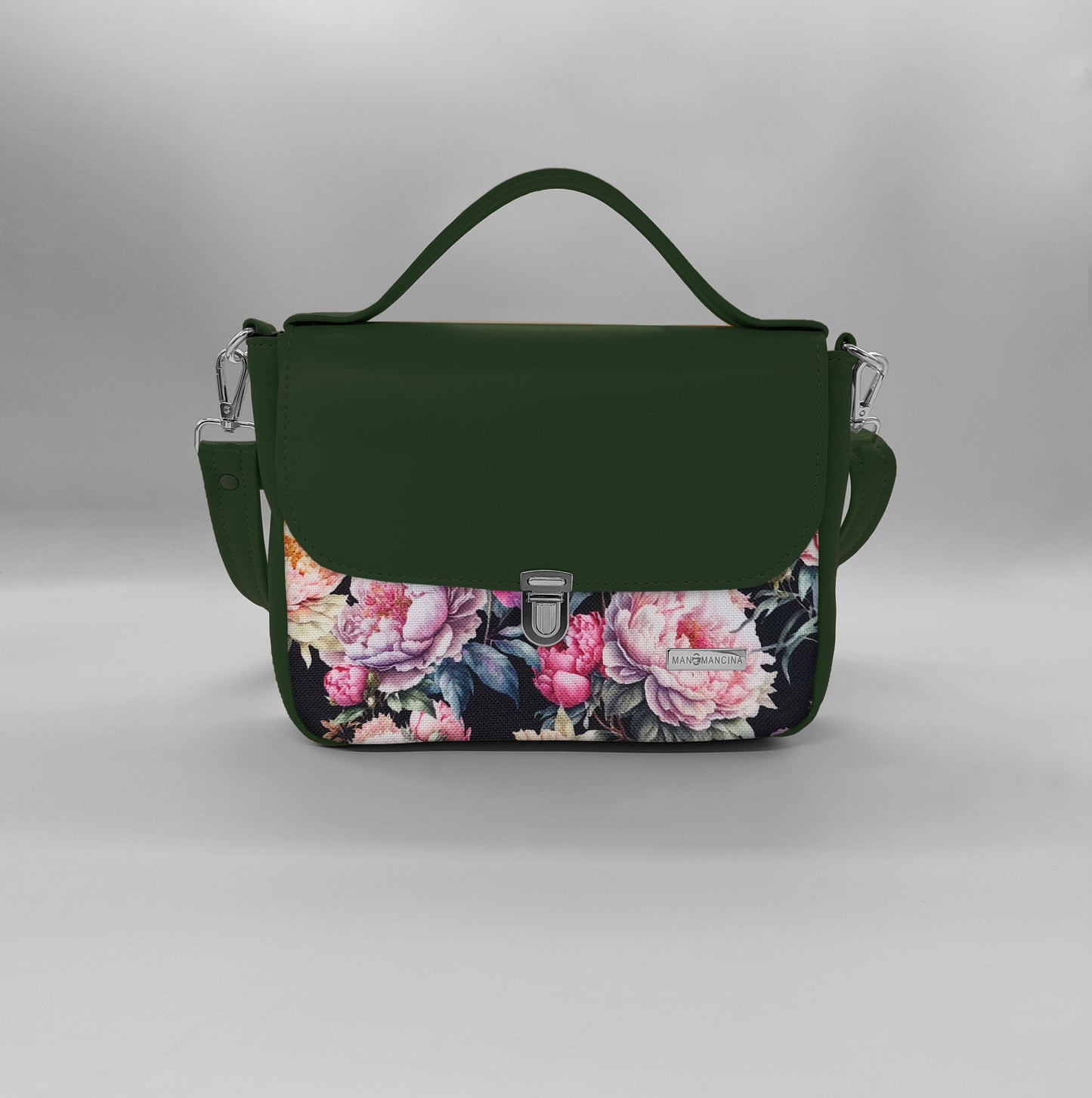 "DOTTY" VEGAN mini SIMILPELLE verde/ TUTTE LE FANTASIE