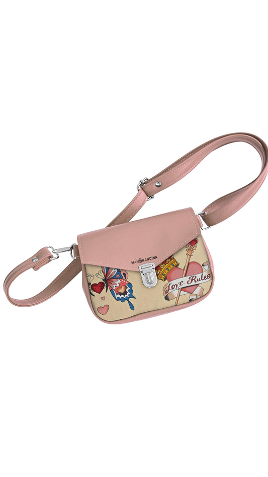 MARSUPIELLO large ROSA ANTICO / new love beige