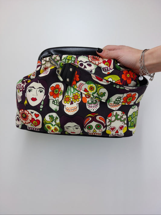 BORSA CLIC CLAC nero/Frida