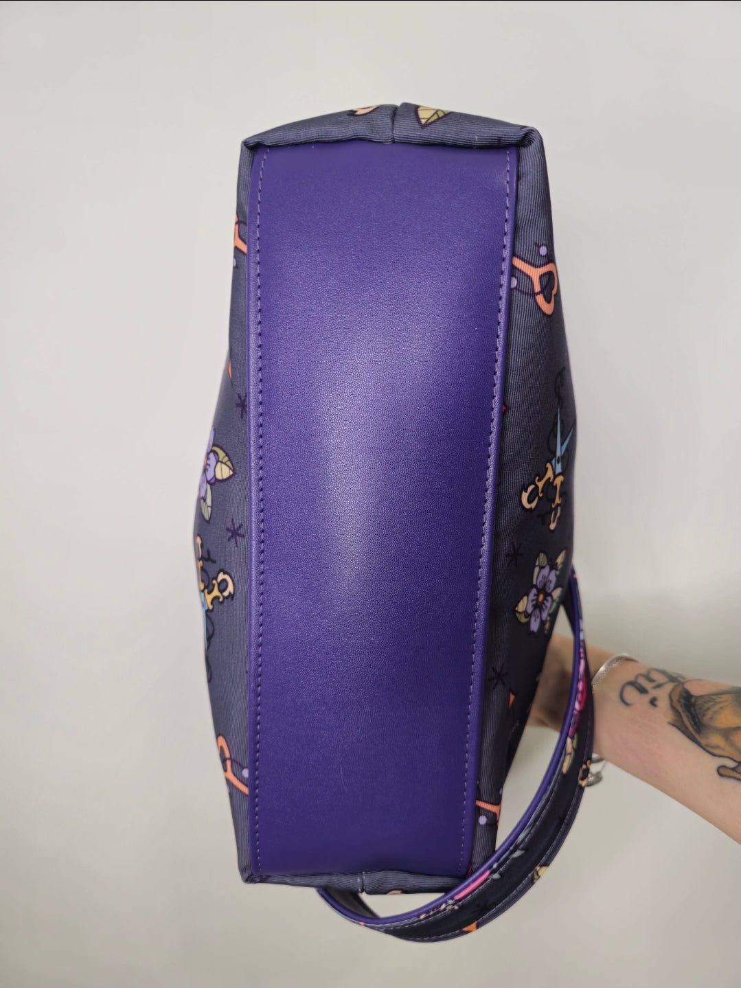 BORSA CLIC CLAC viola / love pink