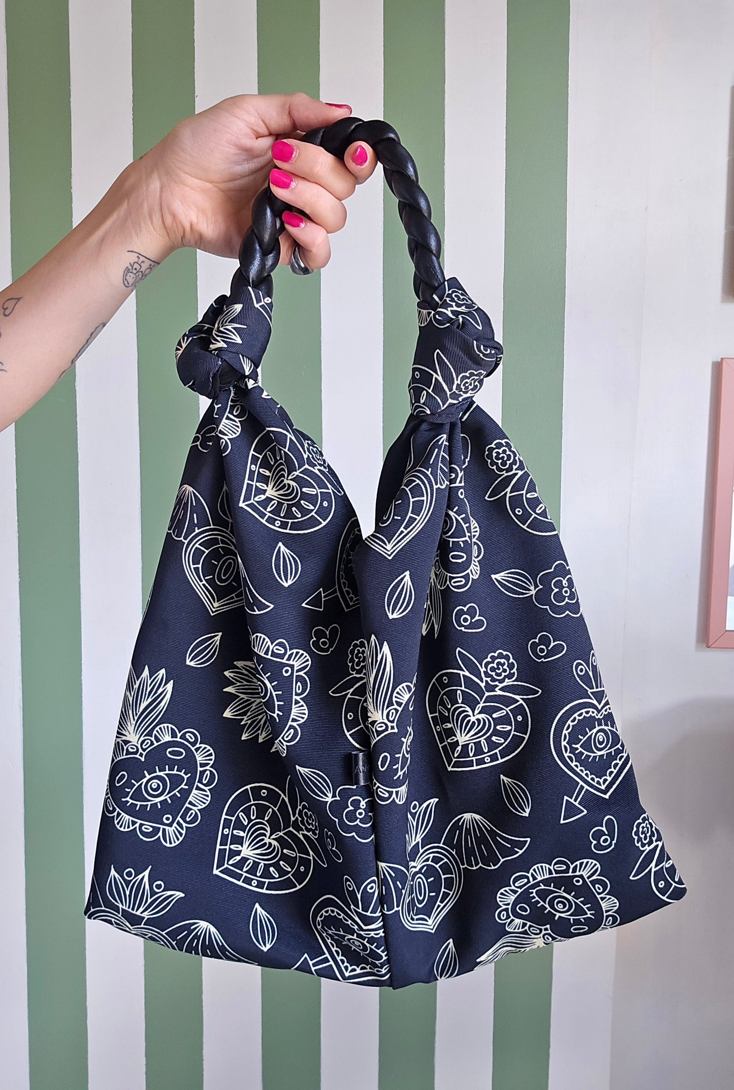 KNOT BAG ex voto nero