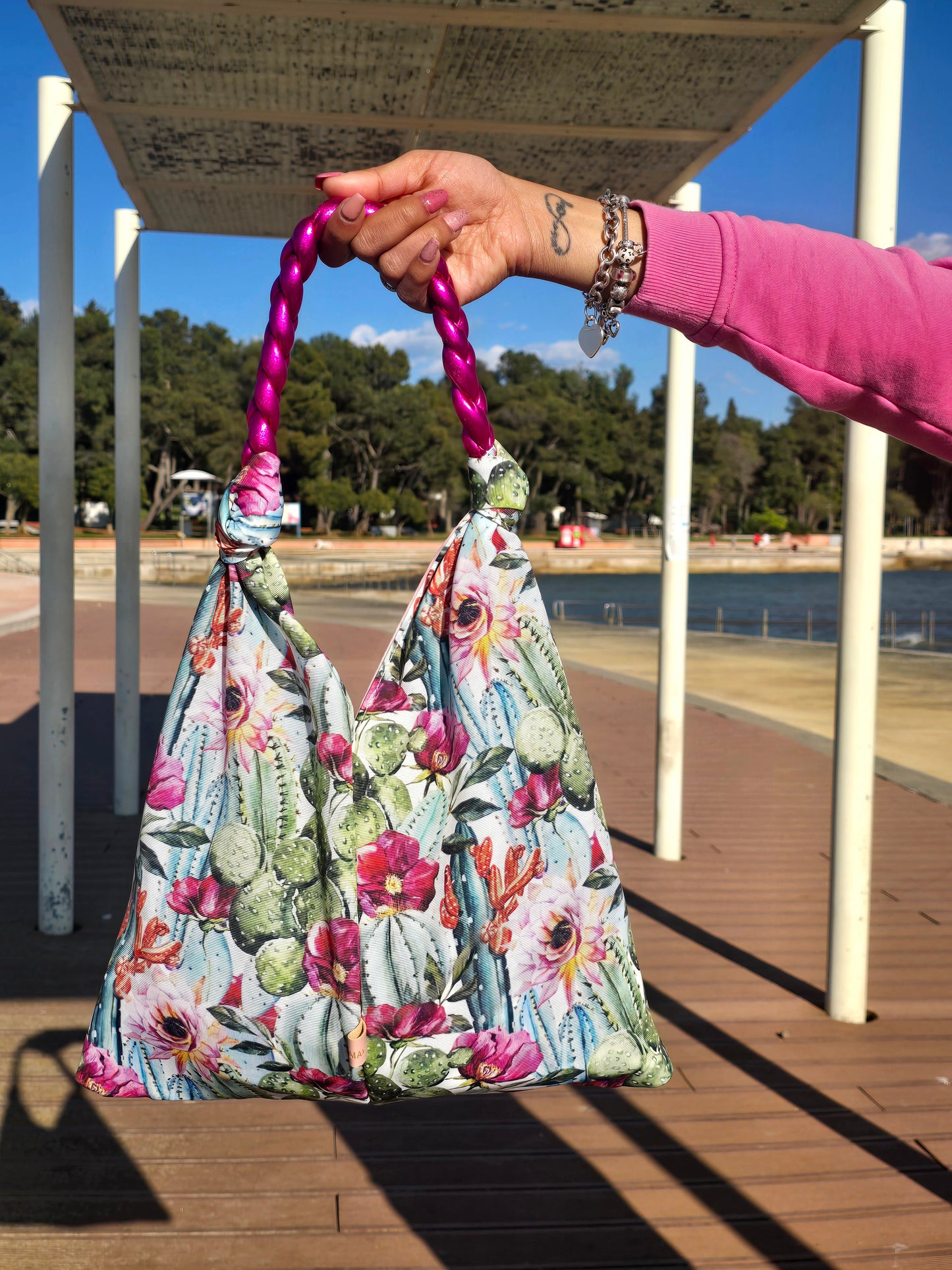 KNOT BAG cactus pink