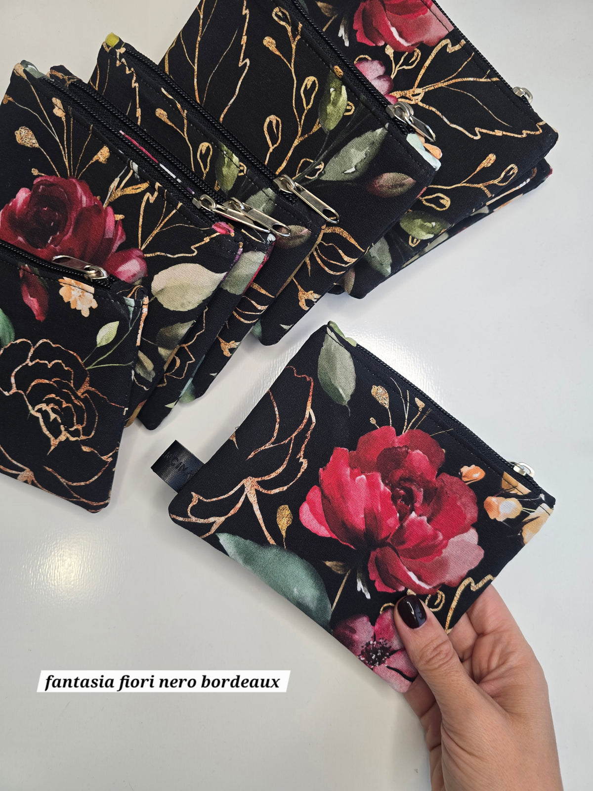 POCHETTE COMPACT | PORTA CARTE E MONETE | tutte le fantasie con fiori