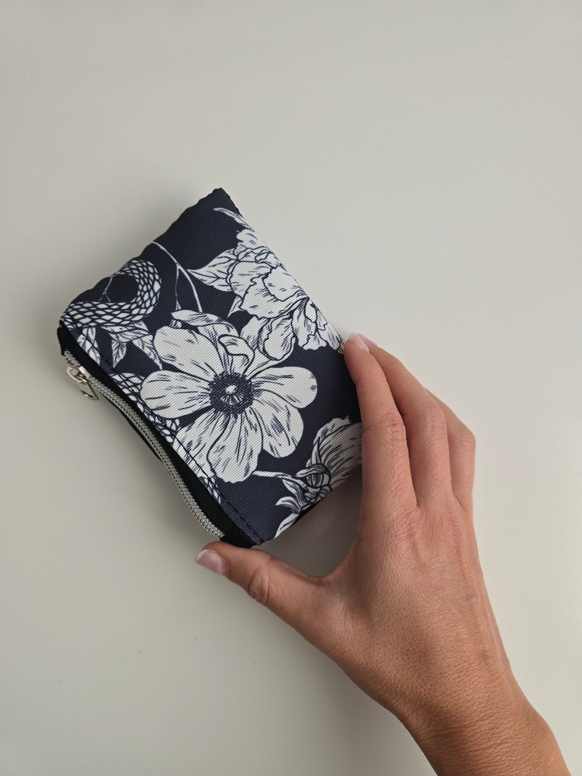MINI WALLET - portafoglio compatto|fiori serpenti