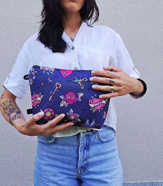 MAXI POCHETTE love pink