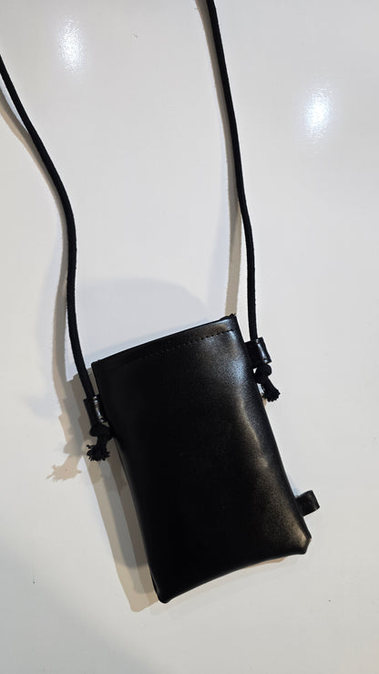 Phone bag basic TINTA UNITA NERO