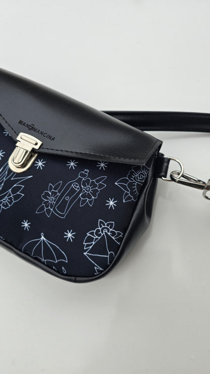 MARSUPIELLO large NERO / TATTOO BLACK
