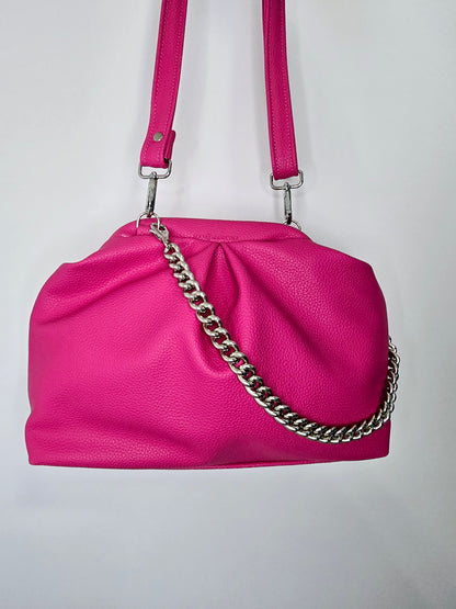 BORSA CLIC CLAC fucsia