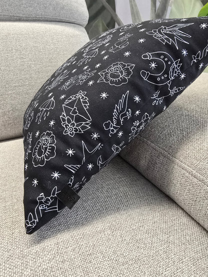 CUSCINO tattoo black