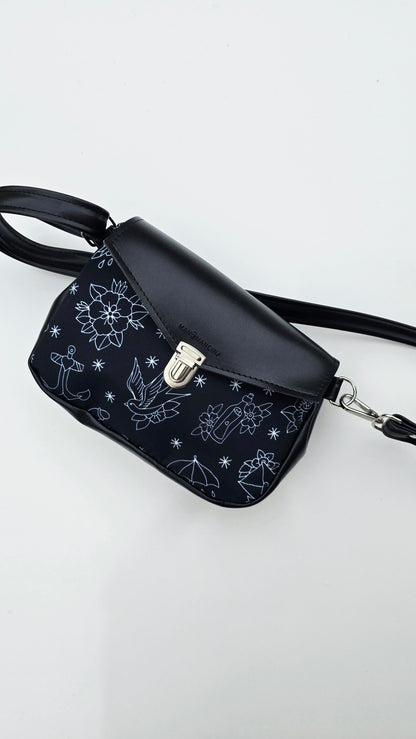 MARSUPIELLO large NERO / TATTOO BLACK