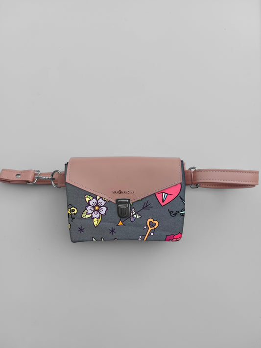 MARSUPIELLO rosa cipria / love pink