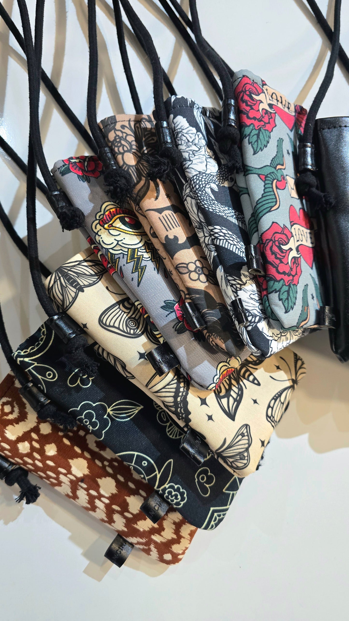 Phone bag basic EX VOTO NERO