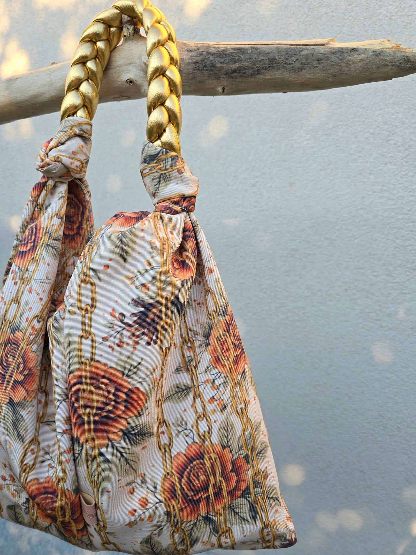 KNOT BAG oro fiori