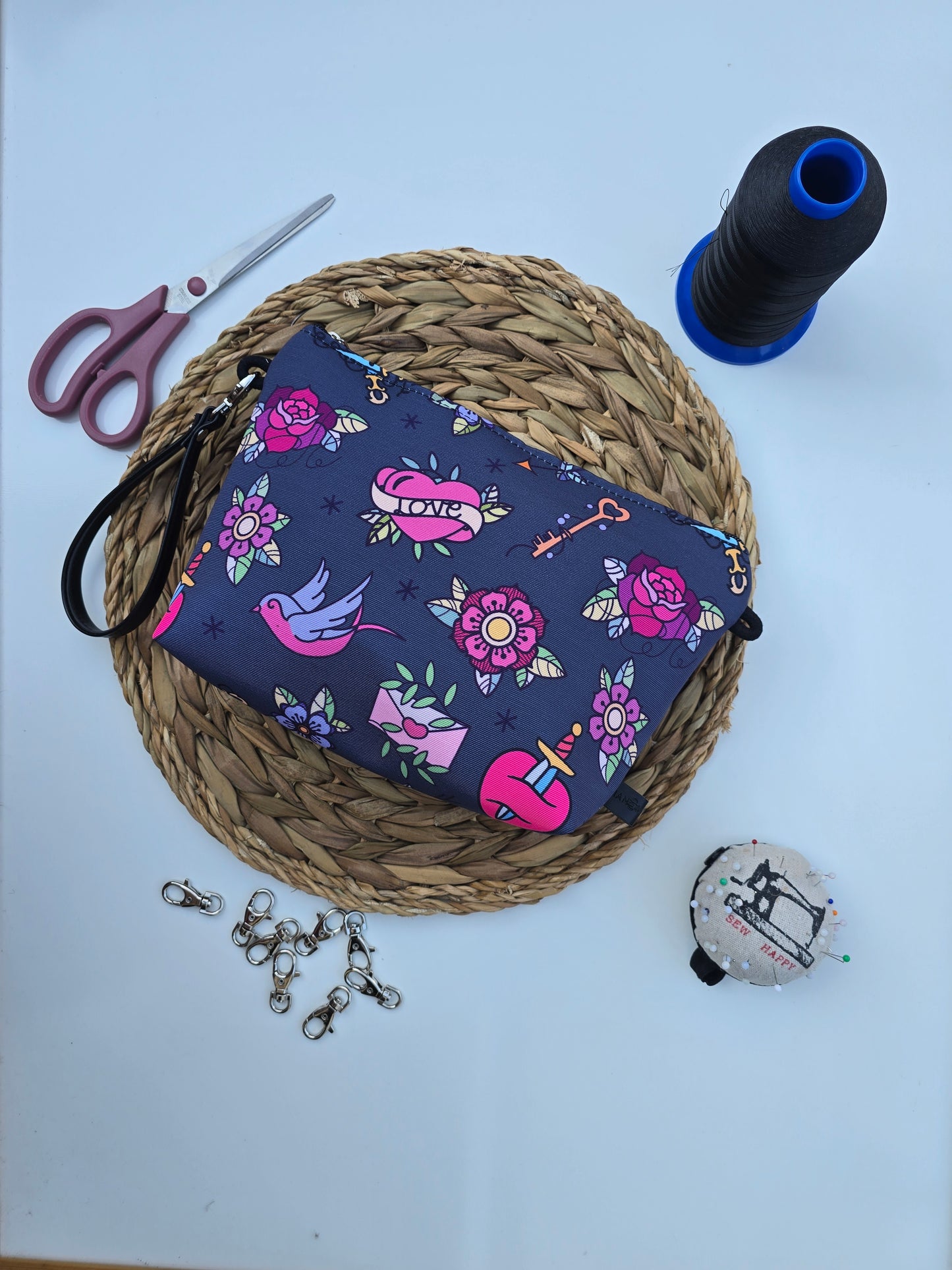 MAXI POCHETTE love pink