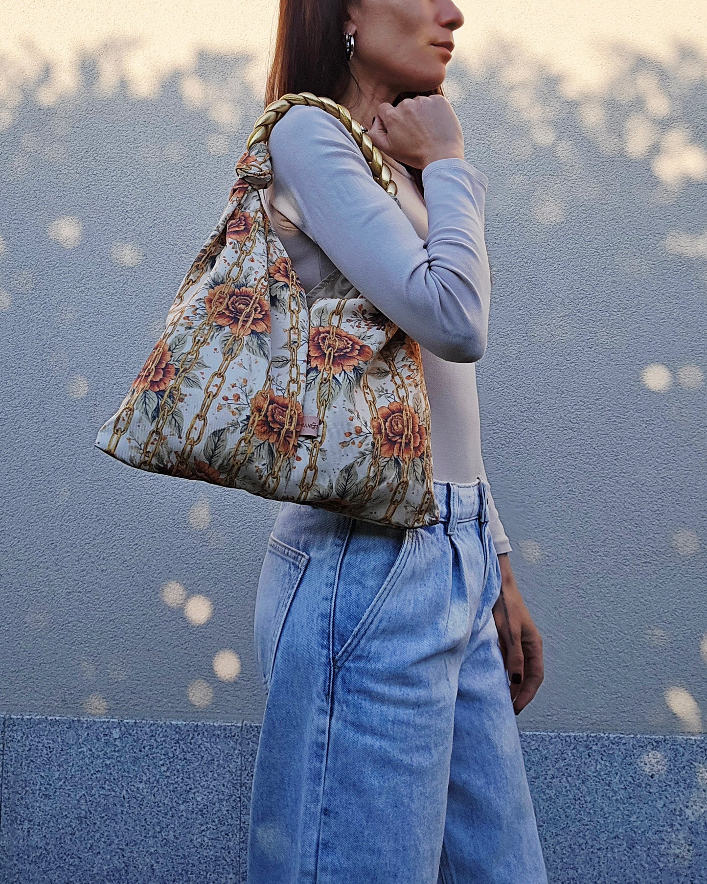 KNOT BAG oro fiori