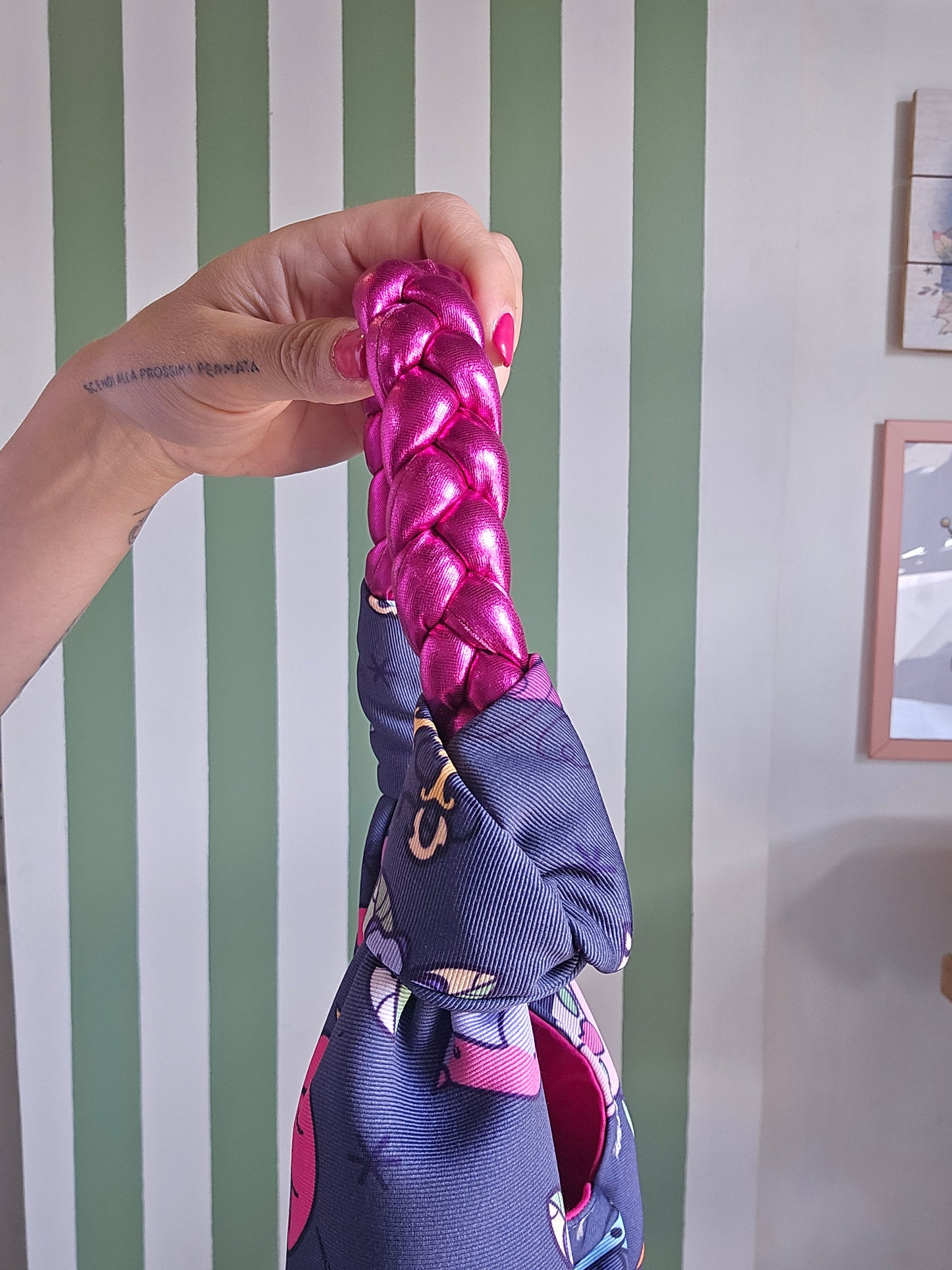 KNOT BAG love pink
